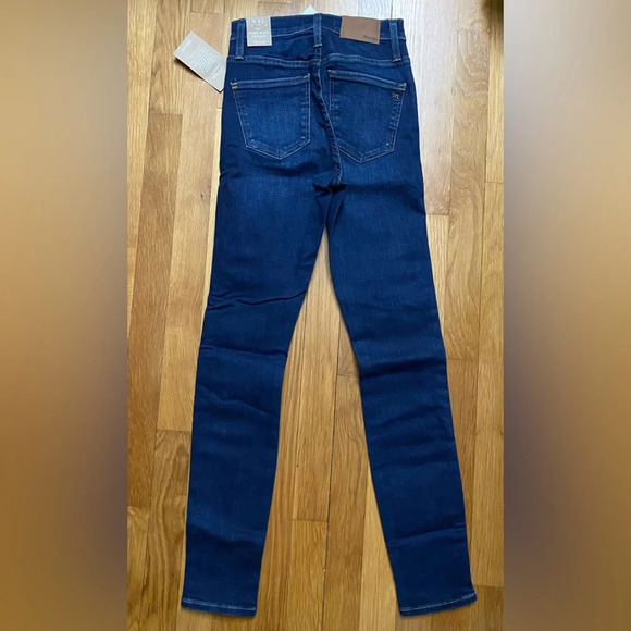 NWT Madewell 10” High-Rise Skinny Jeans Size 23 - Picture 2 of 6